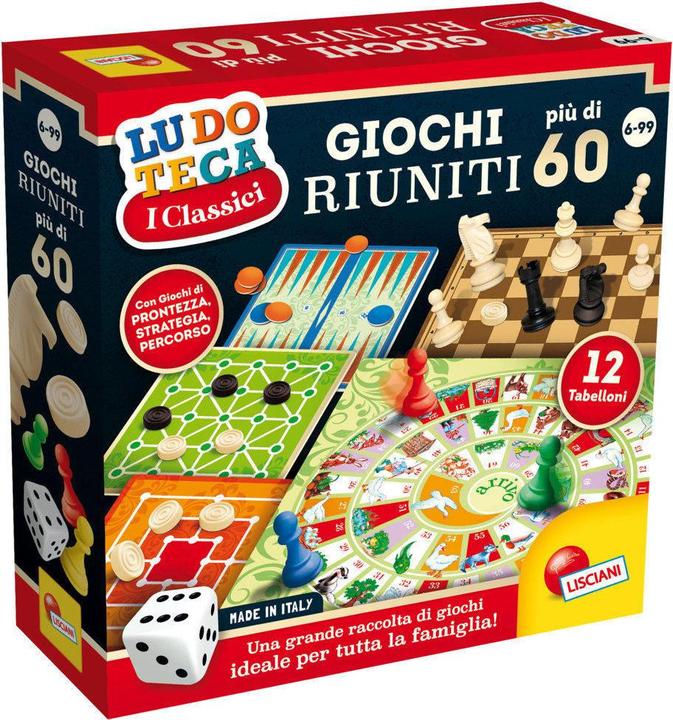 Produktbild Lisciani 57023 - LISCIANI- GIOCHI RIUNITI PIU' DI 60 (Multilingual)
