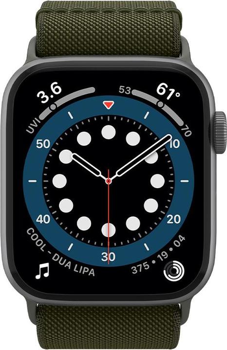 Produktbild Spigen Fit Lite Band für Apple Watch Series 42, 44, 45, 49 mm - khaki (42 mm, 44 mm, 45 mm, 49 mm, Nylon, Apple Watch Series 2, Apple Watch Series 3, Apple Watch Series 4, Apple Watch Series 5, Apple Watch Series 6, Apple Watch Series 7, Apple Watch SE, Apple Watch Ultra, Apple Watch Ultra 2)