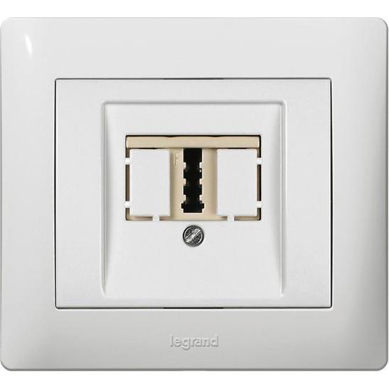 Legrand Telefondose 775991 PRO21-Einsatz NVF-Codierung, Netzwerkkabel