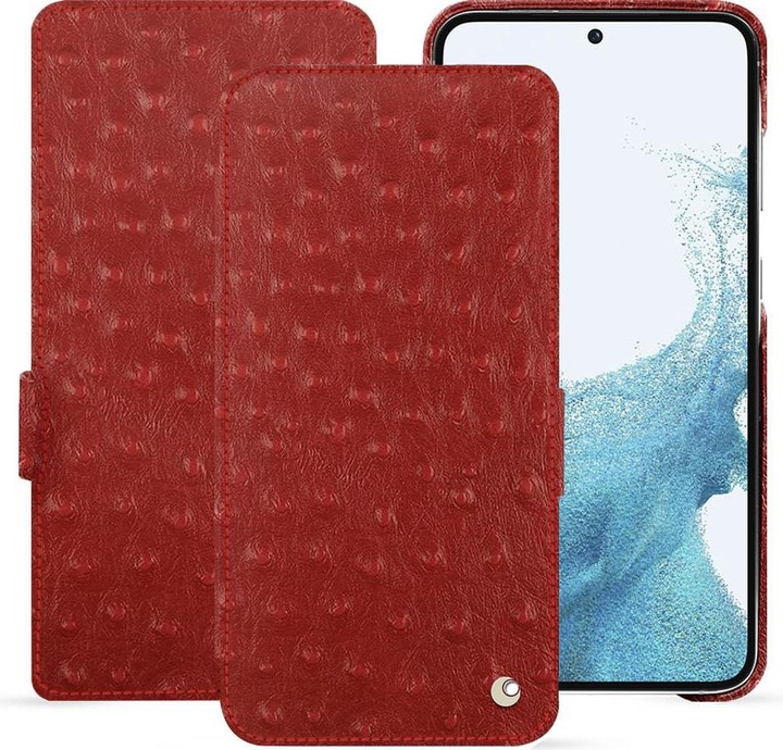 Actual product image Noreve Horizontal leather flap shell (Samsung Galaxy S23)