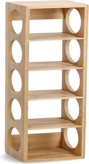 Immagine prodotto Zeller Present Portabottiglie per il vino (53 x 13,5 x 13 cm, 5 Fl.)