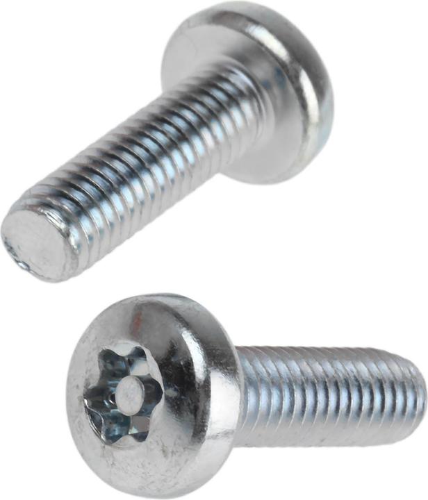 Produktbild RS PRO Schrauben Linsenkopf TorxBO M6x20mm