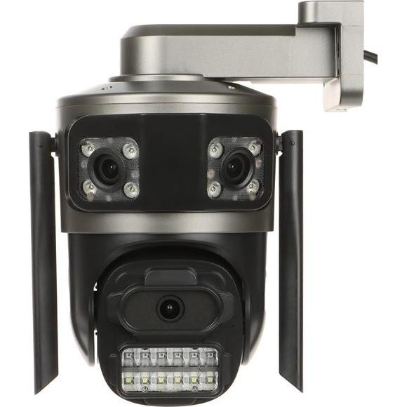 INNE IP CAMERA ESTERNA RUOTABILE ICSEE-W91SD-3 Wi-Fi panorama a colori 3 x 3 Mpx 3 x 3 6 mm, Telecamera di rete