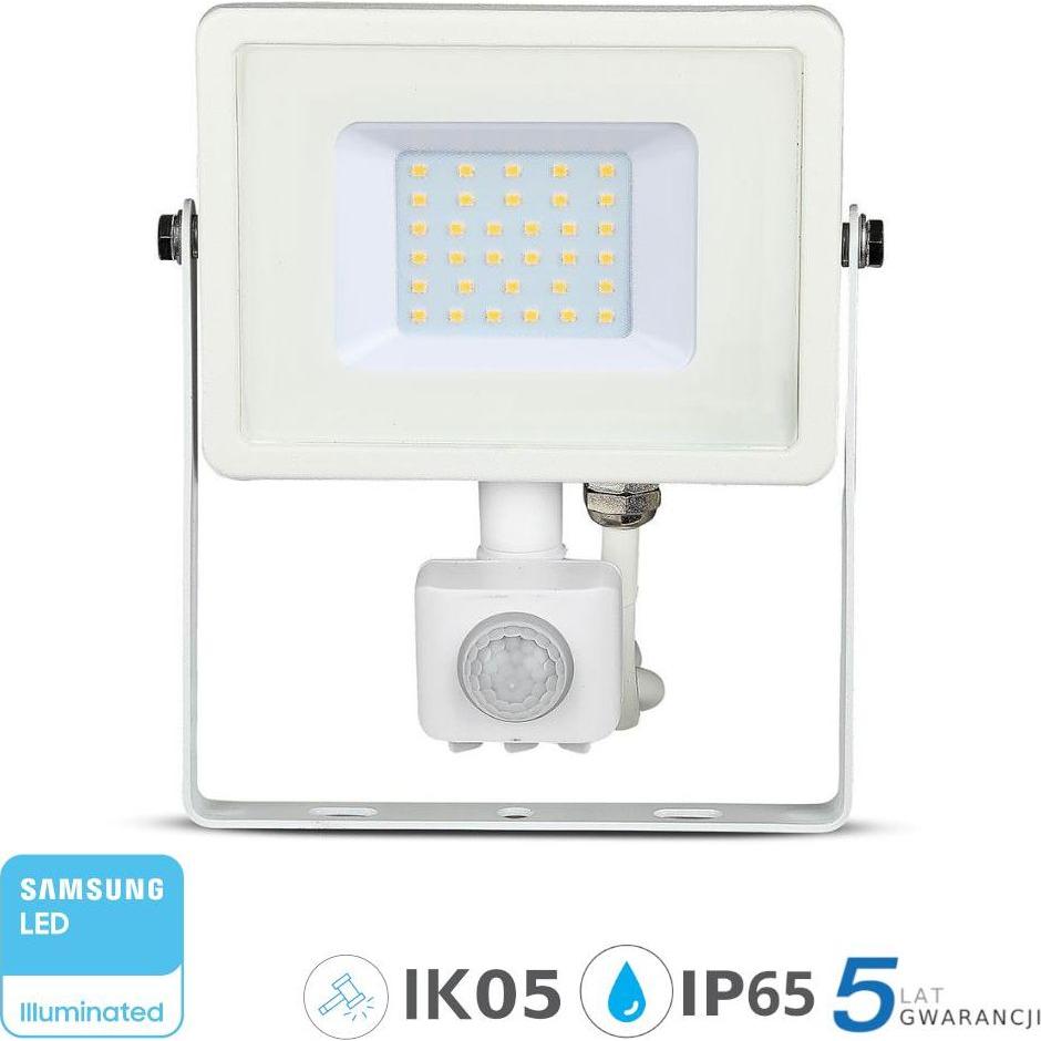Thumbnail - V-TAC, Fassadenbeleuchtung, V TAC LED Flutlichtstrahler Flutlicht VT 30 S (2400 lm, IP65)