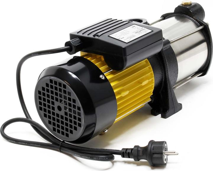 Produktbild Wiltec Kreiselpumpe mehrstufig 6000l/h 550W 35m Hauswasserwerk Wasserpumpe Jetpumpe (Hauswasserpumpe)