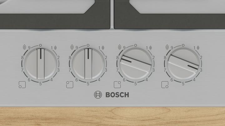 Immagine prodotto Bosch Hausgeräte Serie 6, Gaskochfeld, 60 cm, Edelstahl, PCH6A5I90