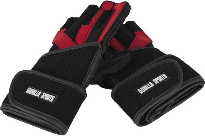 Produktbild Gorilla Sports Trainingshandschuhe inkl. Bandage (XL)