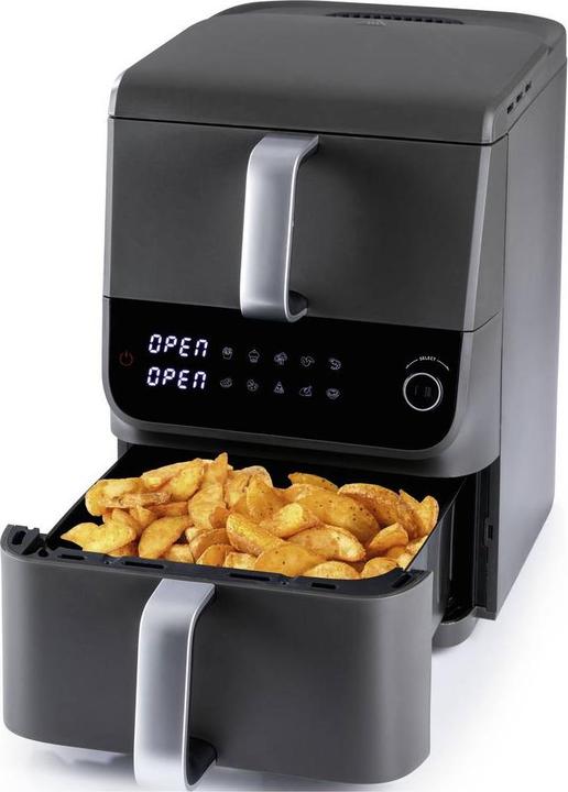 Actual product image Gourmetmaxx FryUp Dual Chamber Air Fryer