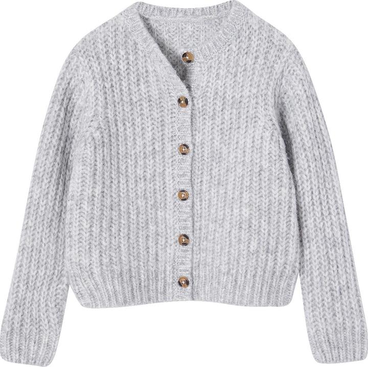 Produktbild Vertbaudet Flauschige Mädchen Strickjacke (116)