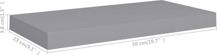 Actual product image vidaXL Lacey (23 x 50 x 3.80 cm)