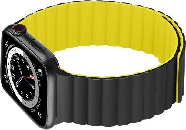 Actual product image MU Classic Dual Colour Series silicone strap (38 mm, 40 mm, 41 mm, Silicone)