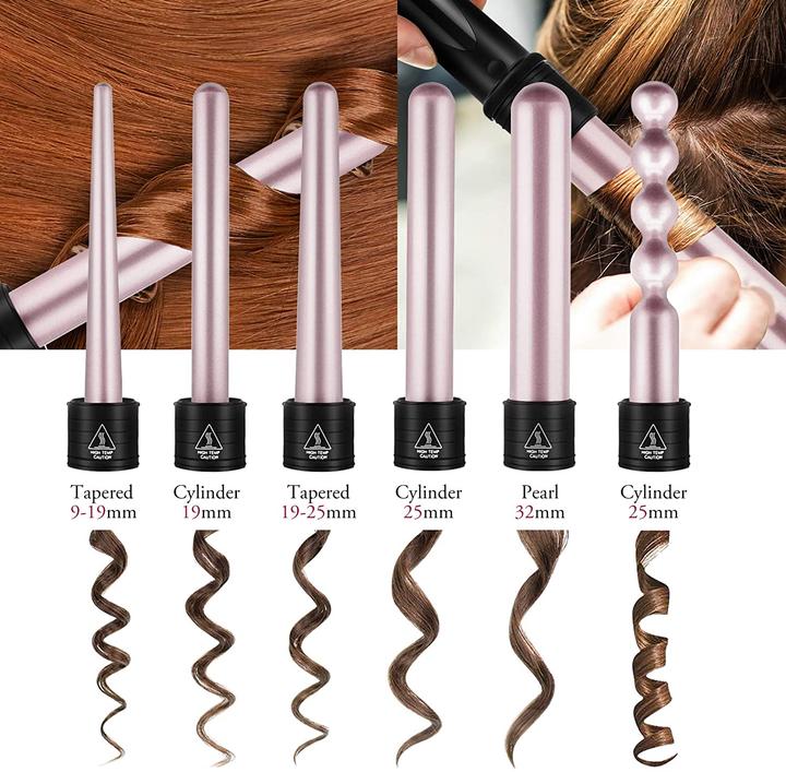 Produktbild Nwouiiay Lockenstab, Lockenwickler (32 mm, 9 mm, 19 mm, 25 mm)