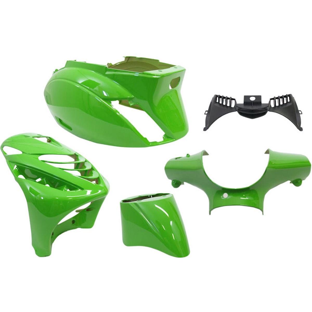 Shots, Accessori per moto, Edge Scherm/Plaatset Piaggio Zip Sp 5 Dlg Kawasaki Groen