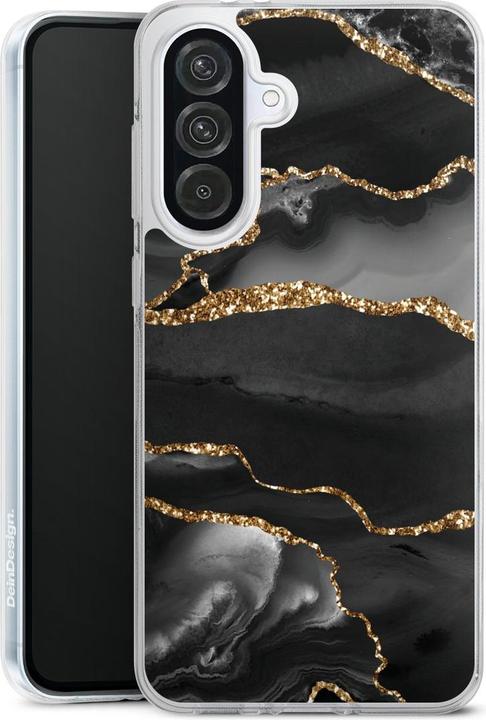 Produktbild DeinDesign Silikon Hülle für Samsung Galaxy A56 5G Handyhülle Case Smartphone Schutzhülle Glitzer Look Marmor (Samsung Galaxy A56)