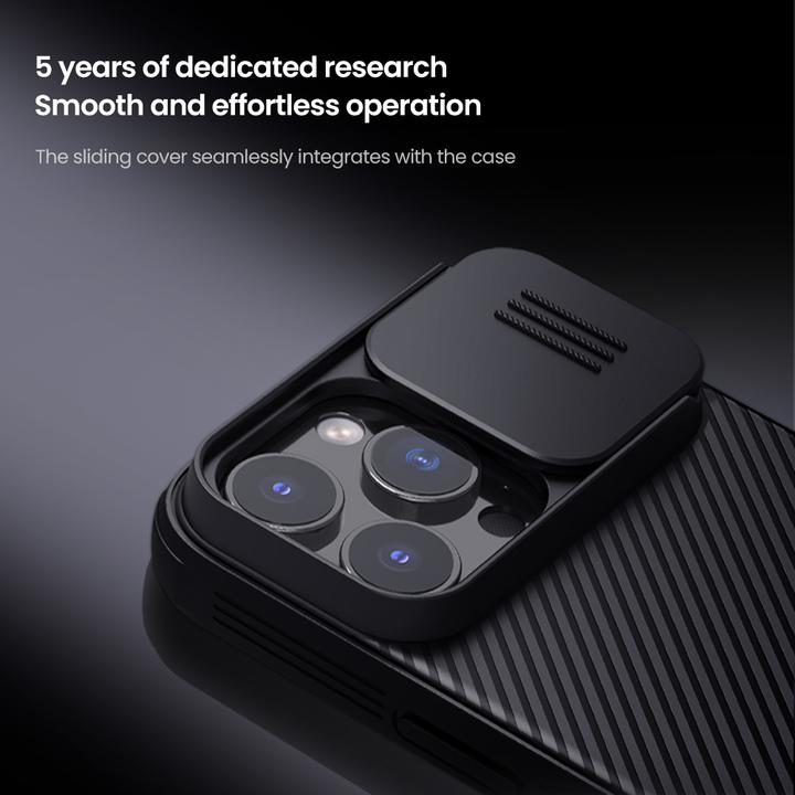 Produktbild Nillkin CamShield PRO Magnetic Hard Case for Apple iPhone 16 Pro Max Dark Green (Apple iPhone 16 Pro Max)