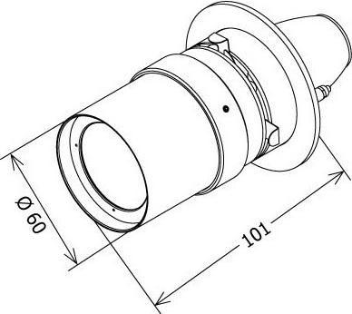 Image du produit LTS Accessoires d'éclairage et d'optiqueFocus noir Focus 100.1