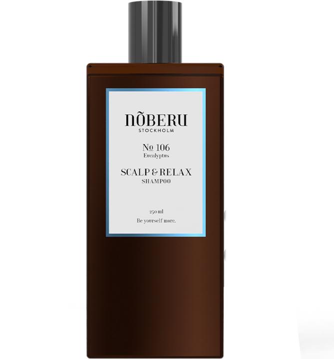 Produktbild Nõberu Stockholm Scalp & Relax Shampoo - Eucalyptus (250 ml, Flüssiges Shampoo)