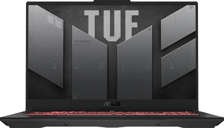 Actual product image ASUS TUF Gaming A17 FA707NVR-HX009 R7 16 N gy noOs (17.30", AMD Ryzen 7 7435HS, 16 GB, 512 GB, DE)