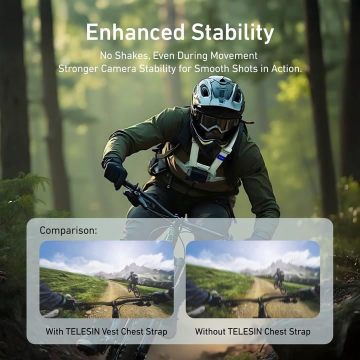 Immagine prodotto Telesin Chest Mount with Quick Release for action cameras
