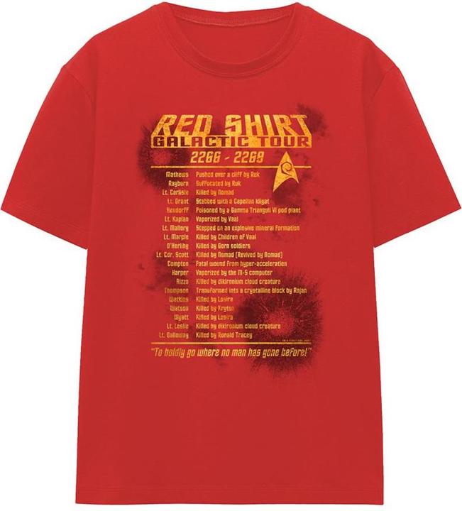 Produktbild Red Shirt Tour TShirt (S)