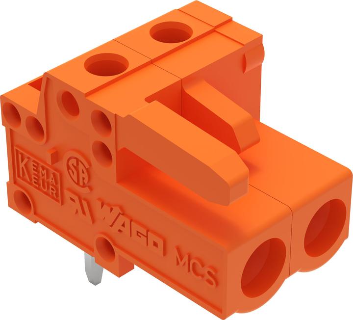 Actual product image Wago Female multipoint connector orange 232-272 Content: 25 pcs (232-272)