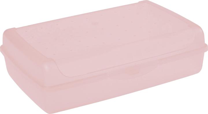 Produktbild keeeper Brotdose ""luca"" Click-Box maxi, nordic-pink BPA-freie Frischhaltedose: Frischhalten, Aufbewahren u