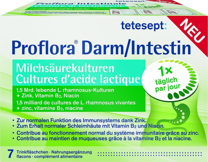 Produktbild Tetesept Proflora Darm (5 Stück, Ampulle, 75.60 g)
