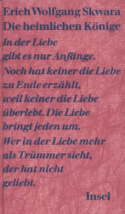 Produktbild Skwara:Die heimlichen Könige (Erich Wolfgang Skwara, 1995)