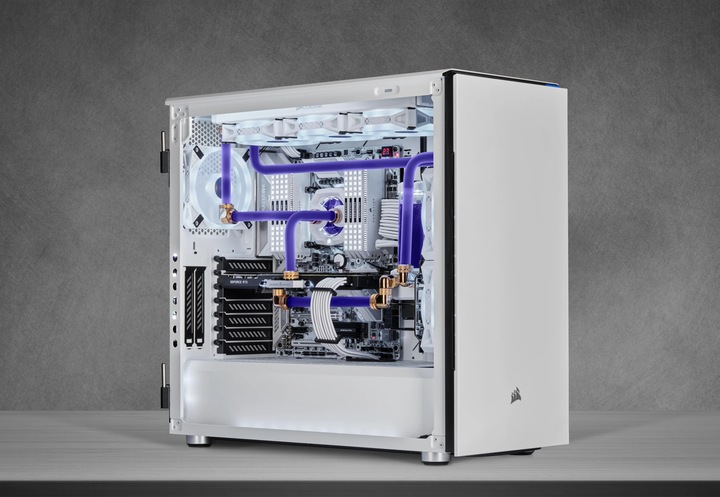 Produktbild Corsair CX-9059005-WW Computer Kühlkomponente Universal Kühlmittelrohr 3 Stück(e) Transparent (1 m, Kunststoff)