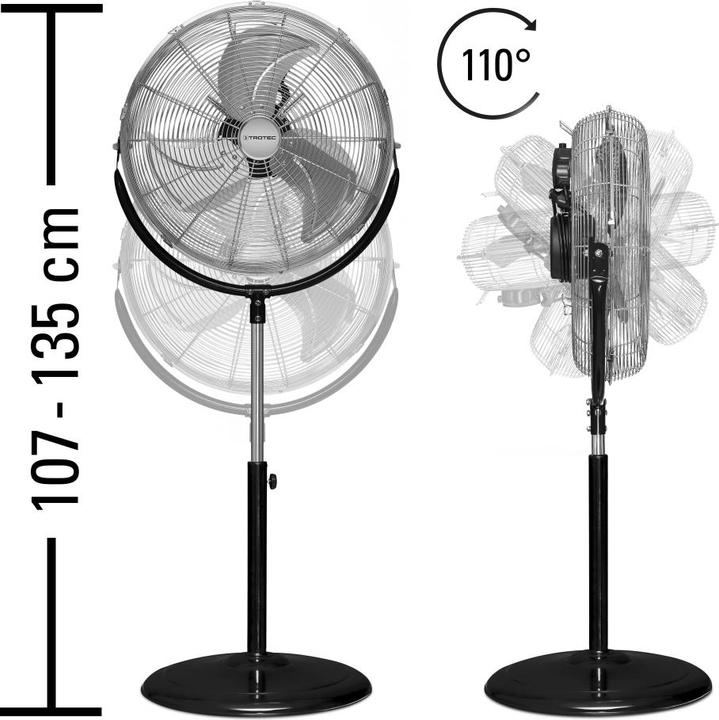 Produktbild Trotec Standventilator TVM 18 S