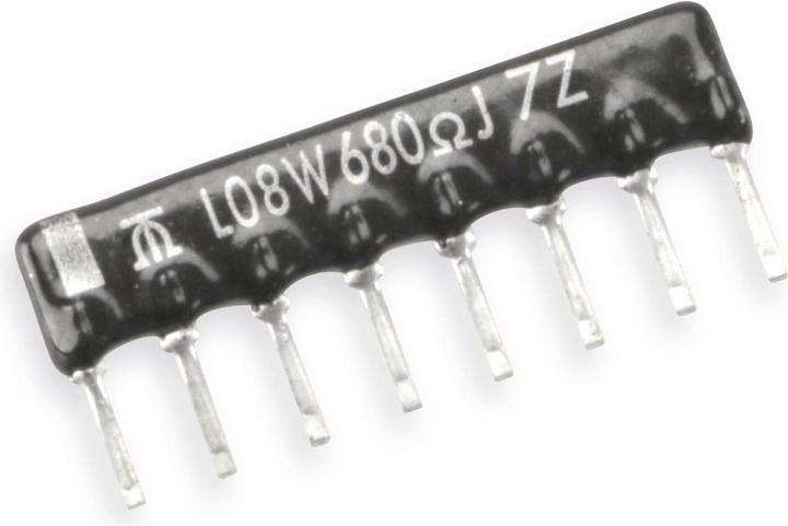 Produktbild Tancap TECHNOLOGY Widerstands-Netzwerk, 9P/8R, SIP, 10 kΩ 2%