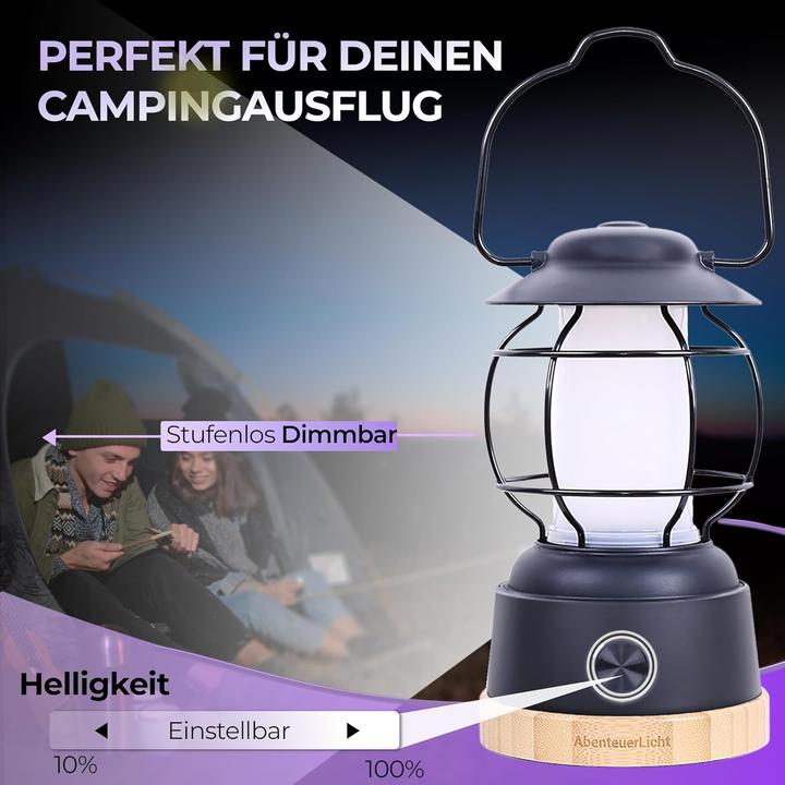 Produktbild Lilatec Outdoor LED-Camping-Laterne