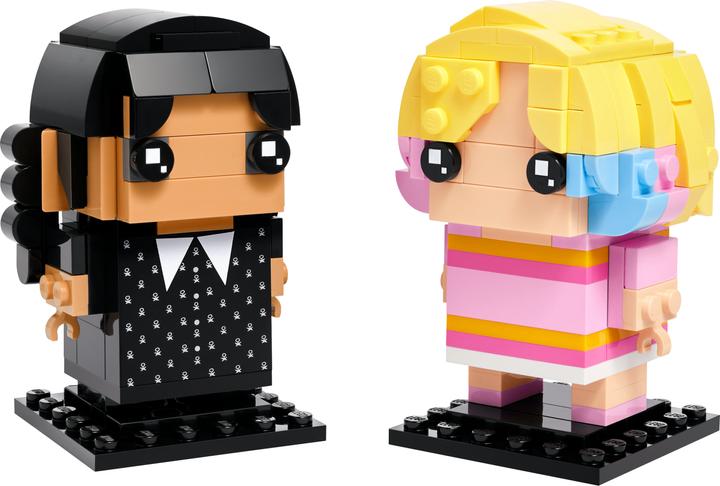 Produktbild LEGO BrickHeadz Wednesday Wednesday und Enid (40750, LEGO Brickheadz)