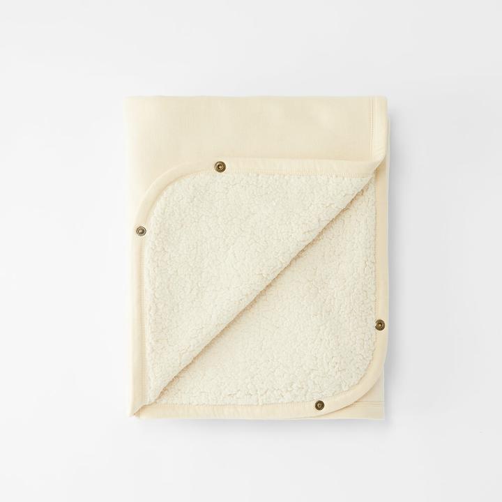 Produktbild Cloby Teddy Decke Blanket Offwhite (95 x 75 cm)