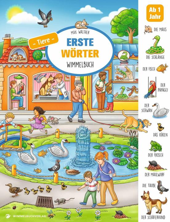 Actual product image Erste Wörter Tiere (German)