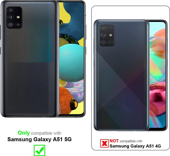 Image du produit Cadorabo Chaîne de téléphone portable pour Samsung Galaxy A51 5G Necklace Coque