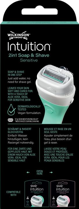 Actual product image Wilkinson Intuition 2in1 Soap & Shave Sensitive