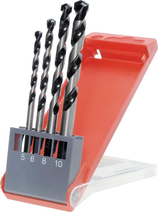 Immagine prodotto kwb Set di punte per calcestruzzo e pietra ROCKER 4 pezzi. (5 mm, 6 mm, 8 mm, 10 mm)