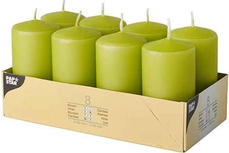 Produktbild Papstar Stumpenkerzen (8 Stk.)