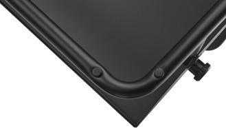 Produktbild Powerton Beinständer schwarz / höhenverstellbar / Tragkraft 25 kg