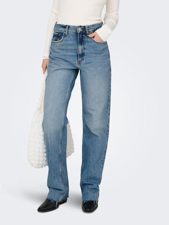 Produktbild Only OnlRiley Life High Waist straight fitted jeans Straight-Fit jeans (W31/L32)
