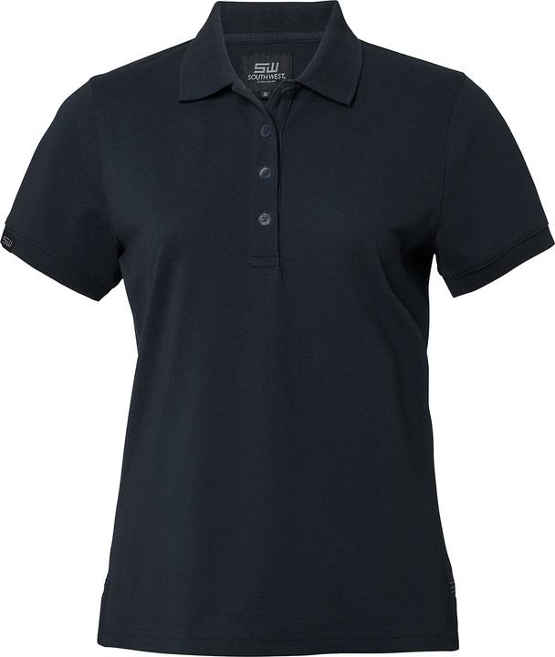 Produktbild Top Swede South West - Wera solid Poloshirt Damen, XS navy blau, 65% Polyester, 35% Baumwolle, Vortex (XS)