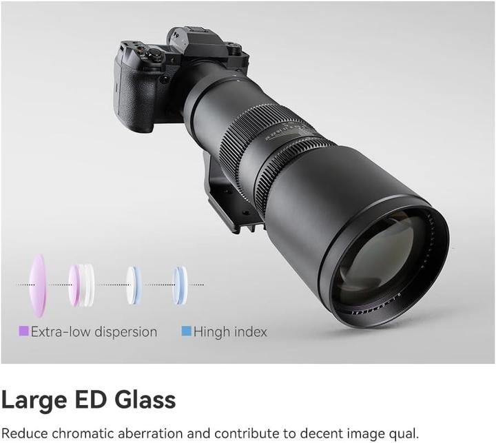 Produktbild TTArtisan 500mm f/6,3 ED Fuji X (Vollformat)