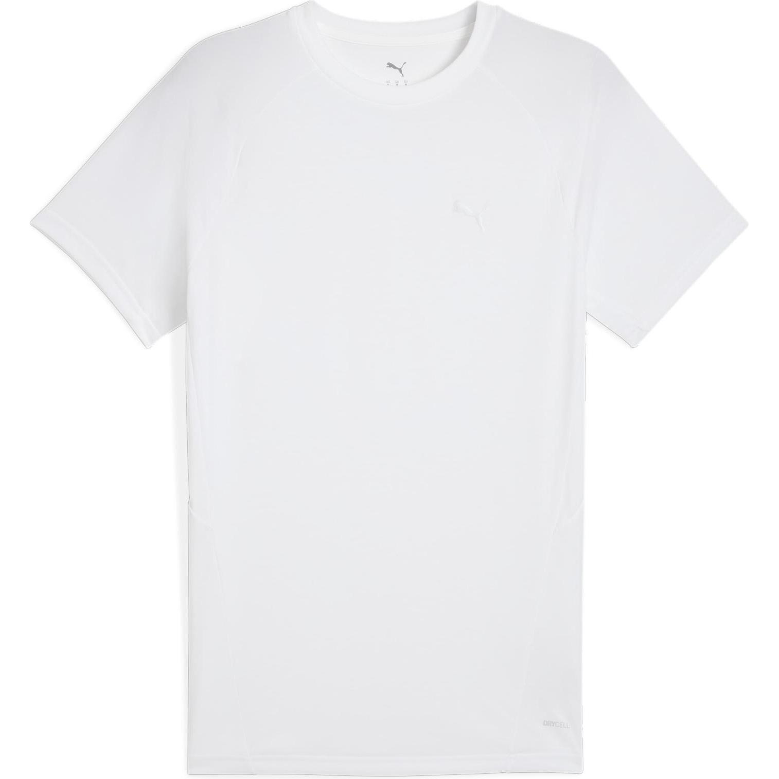 Puma, Herren, Sportshirt, EVOSTRIPE Tee (M), Weiss, M