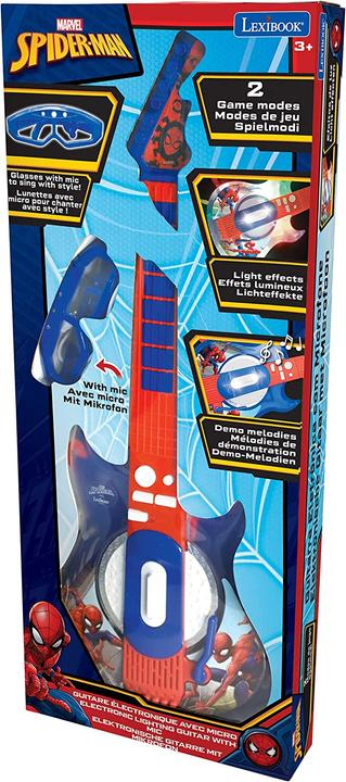 Produktbild Lexibook Spider-Man - Electronic Lighting Guitar (K260SP)