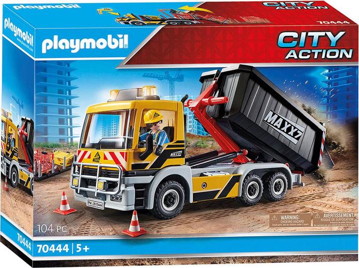 Actual product image Playmobil Truck with swap body (70444, Playmobil City Action)