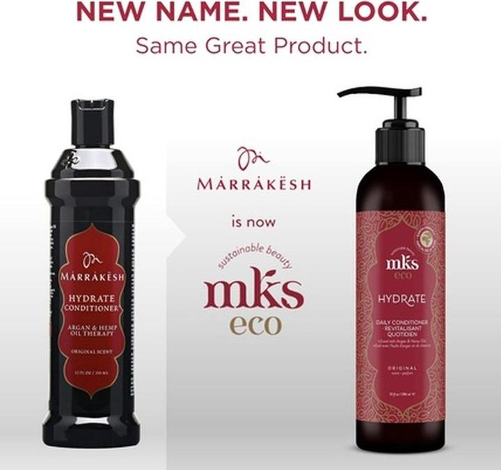 Produktbild Earthly Body MKS eco Hydrate Conditioner Nourish Moisturize Hair Protect Against Breakage Moroccan A