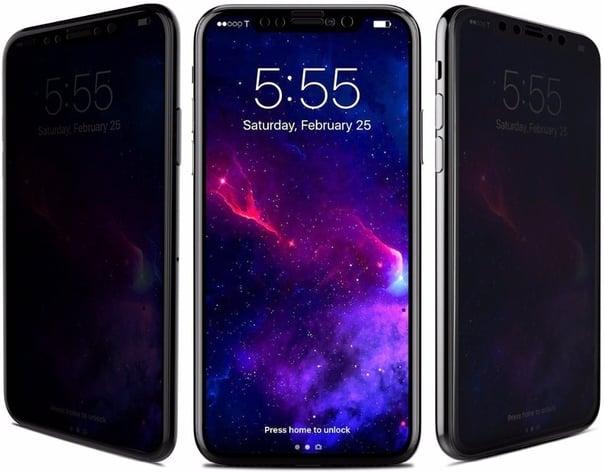 Immagine prodotto PhoneLook Protezione dello schermo in vetro temperato 3D Privacy Anti-Spy con bordi neri (1 Pezzo/i, Apple iPhone 14 Pro)