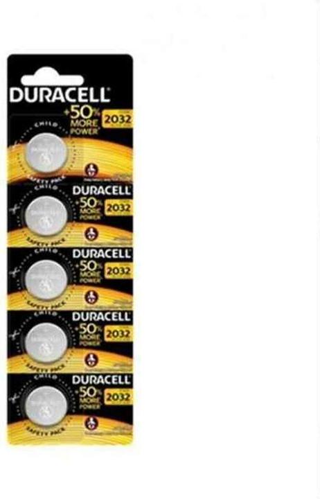 Duracell Lithium Knopfzelle (5 Stk., CR2032, 265 mAh)