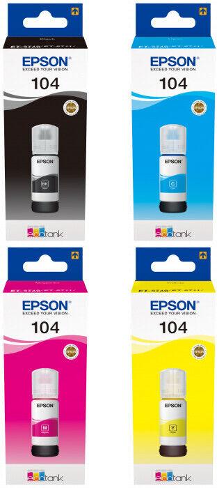 Energie-Label Epson 104 Multipack (M, C, Y, BK)